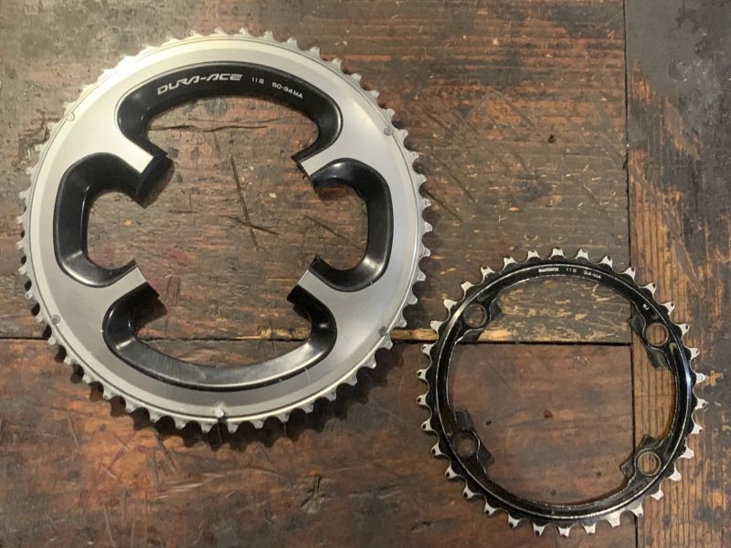 převodníky Shimano DURA-ACE FC-9000 50/34