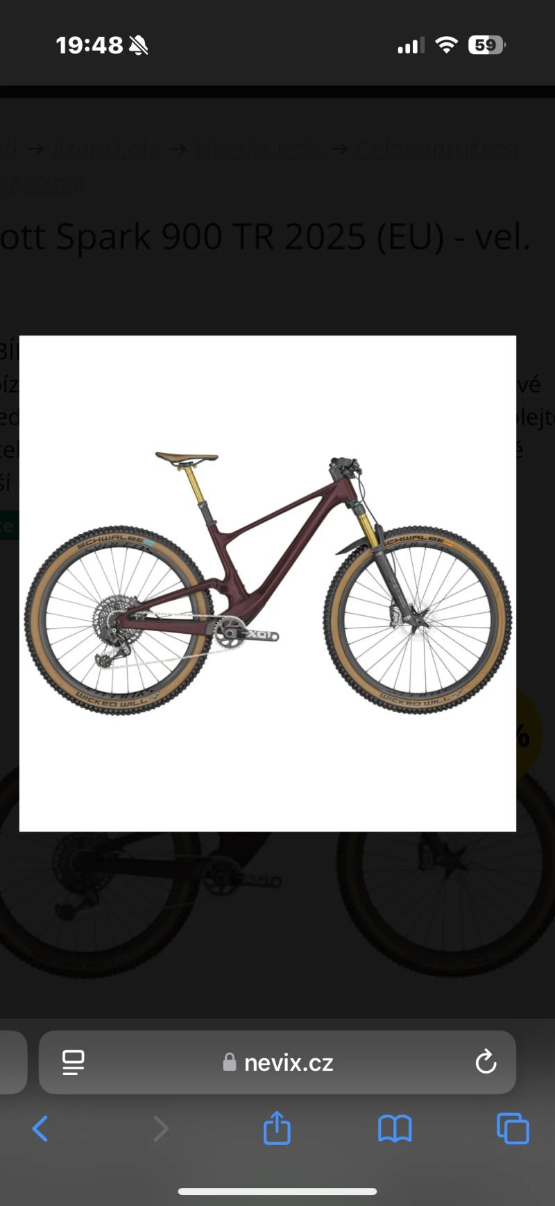 SCOTT SPARK 900 Kashima rv. 2025