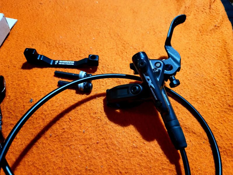 Nová Shimano Deore XT Br-M8120 IceTech + Adaptér 203mm