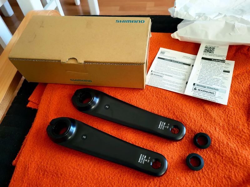 Nové E-MTB kľuky Shimano Deore XT Fc-M8150 160mm