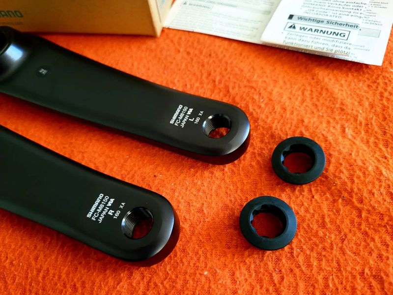 Nové E-MTB kľuky Shimano Deore XT Fc-M8150 160mm