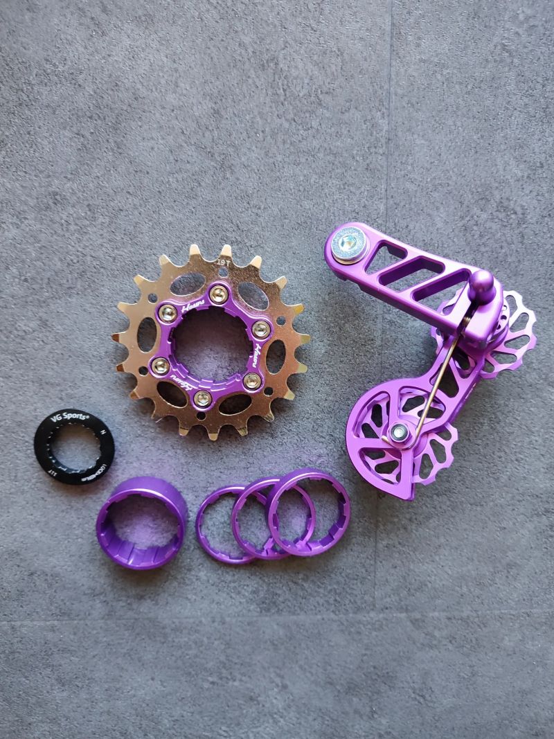 Single speed sada 19z. + napinak + packeta Zdarma