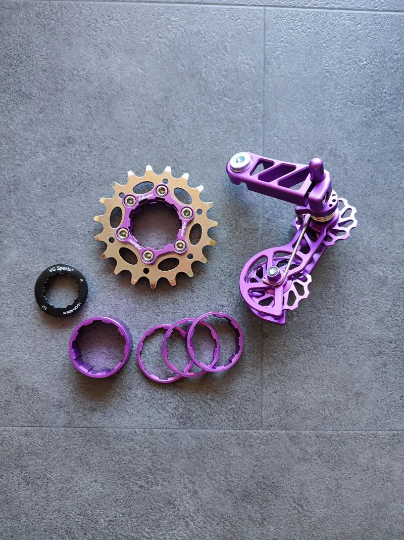 Single speed sada 19z. + napinak + packeta Zdarma