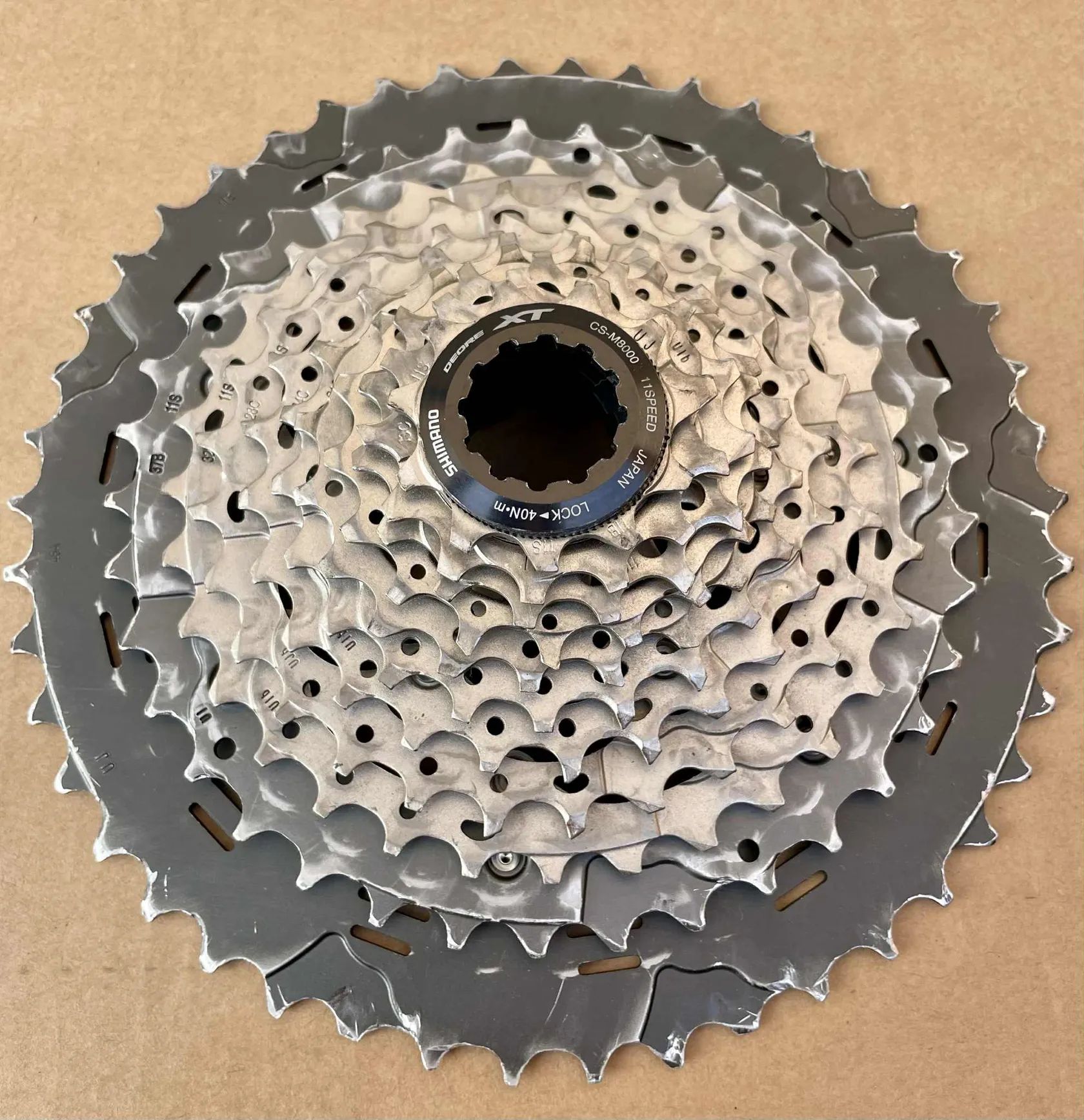 Shimano Deore XT CS-M8000 Mountain Bike MTB Cassette 11S,11-40T,fit XTR M9000