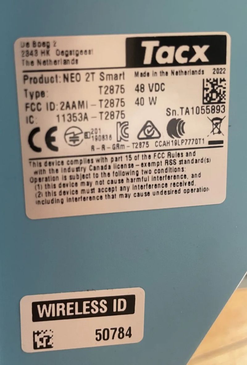 Tacx Neo 2T Smart + Tacx Neo Motion Plates