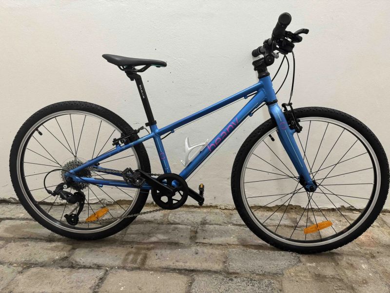 Beany Zero 24 je nejlehčí 24" dětské kolo na trhu. Hmotnost kola 7,6 kg