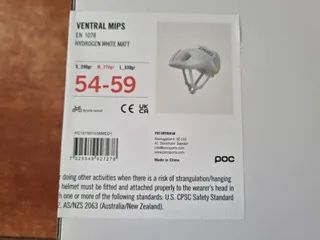 Cyklistická přilba POC Ventral Mips bílá