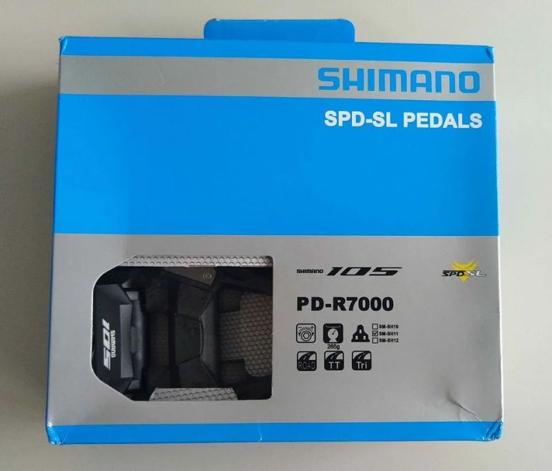 Nášlapné pedály SHIMANO 105 SPD-SL PD-R7000