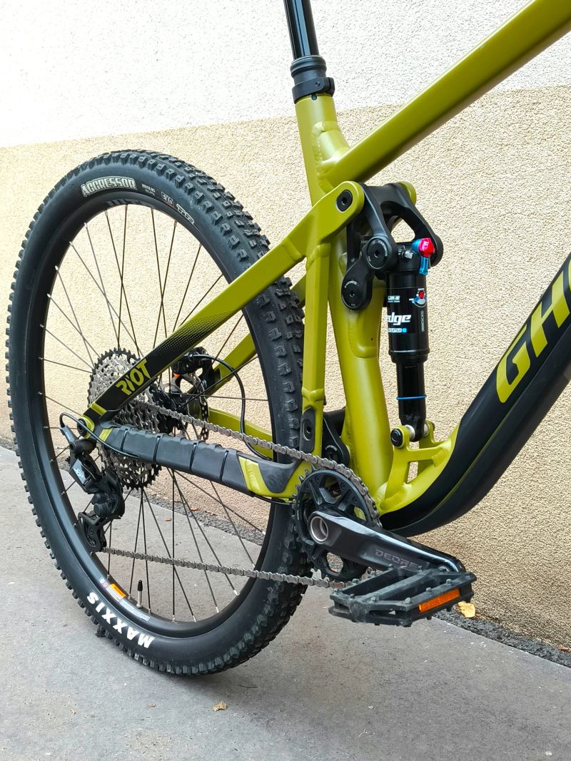 Ghost RIOT TRAIL vel. L, 29", zdvihy 140/140 mm, 2022, TOP STAV, zánovní 