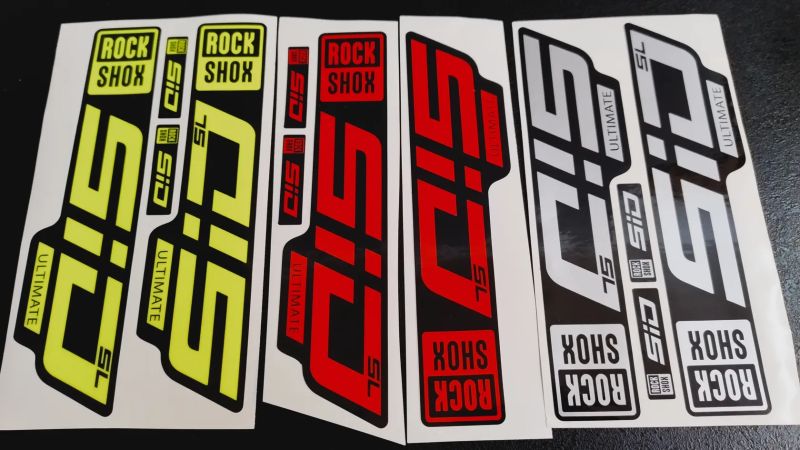 Rock Shox SID samolepky