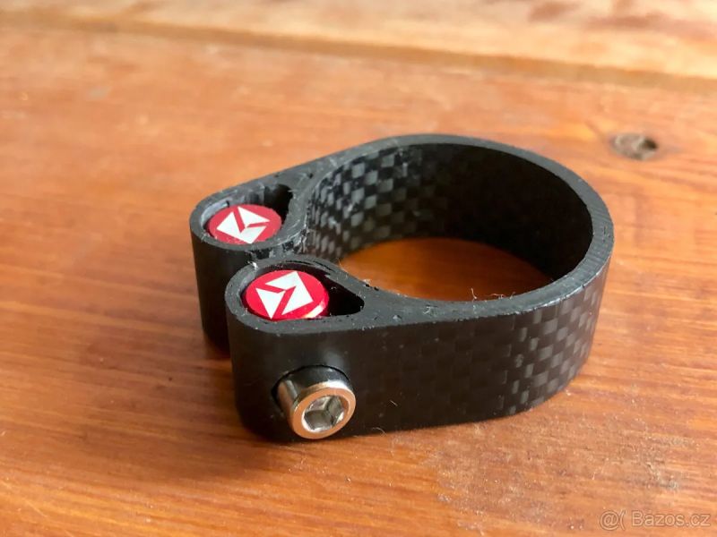 Karbonová objímka sedlové trubky 34.9 mm pro sedlovku 30.9 m