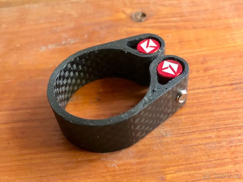 Karbonová objímka sedlové trubky 34.9 mm pro sedlovku 30.9 m