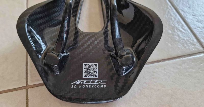 Ryet Arcode 3D tištěné Ultra lehké karbonové MTB sedlo 157g