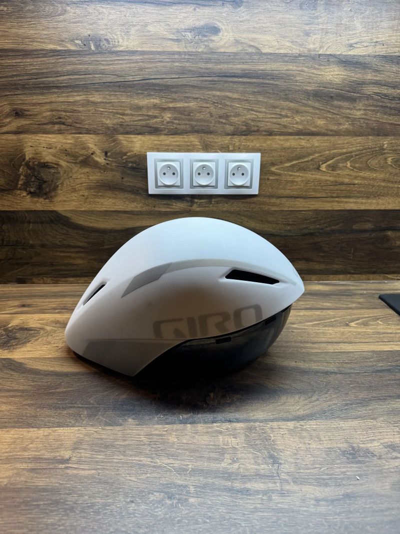 Cyklistická přilba Giro Aerohead MIPS matte white silver velikost L (59 - 63cm)