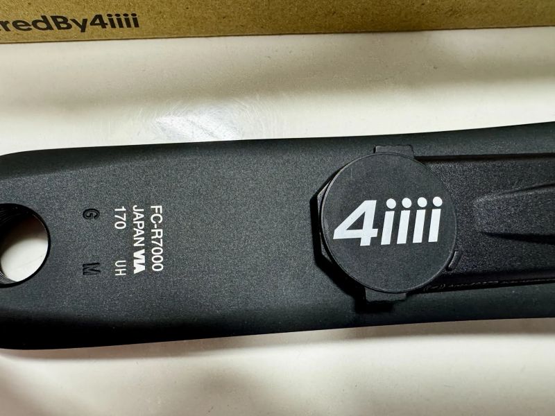 4iiii Shimano 105 FC-R7000 levá klika s Precision 3+ wattmetrem, 170 mm