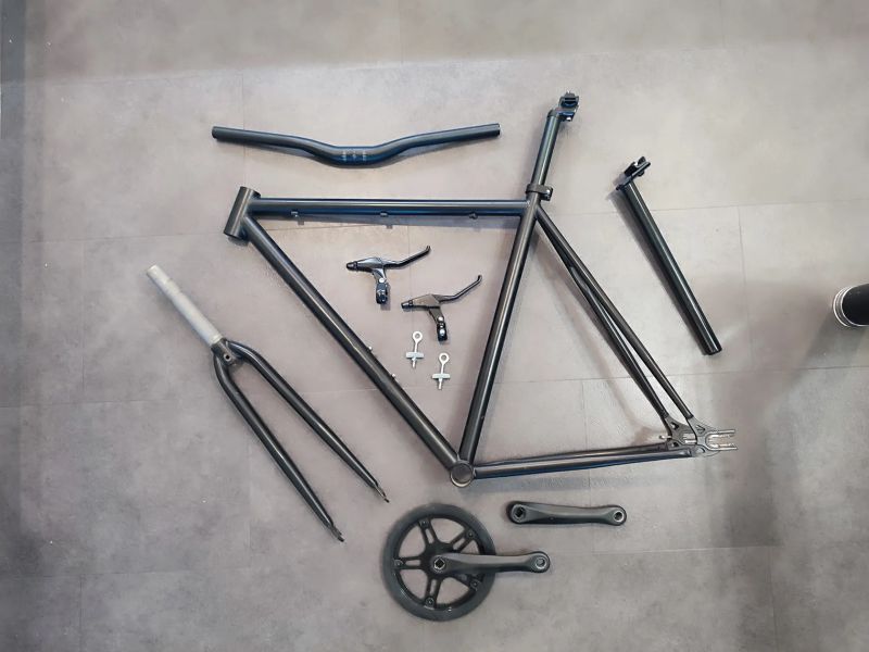 ramova sada 6KU Nebula singlespeed/fixed, vel.49cm + doprava ZDARMA