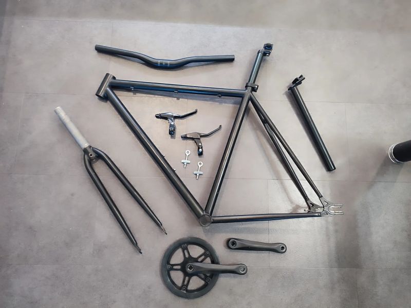 ramova sada 6KU Nebula singlespeed/fixed, vel.49cm + doprava ZDARMA