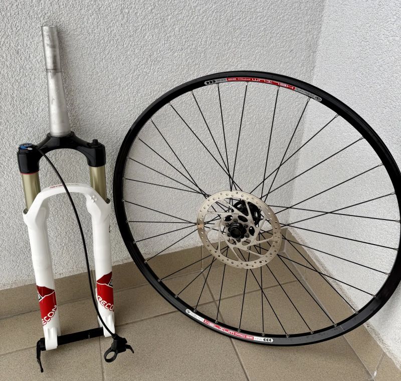 Rock Shox recon gold TK pro kola 29” včetně pevné osy a předního kola