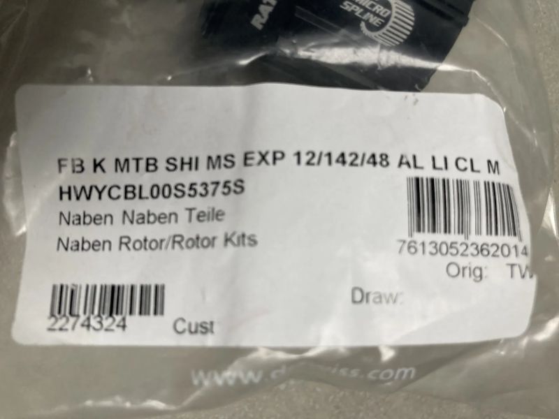 DT Swiss SHIMANO MICRO SPLINE ROTOR CERAMIC EXP 12MM