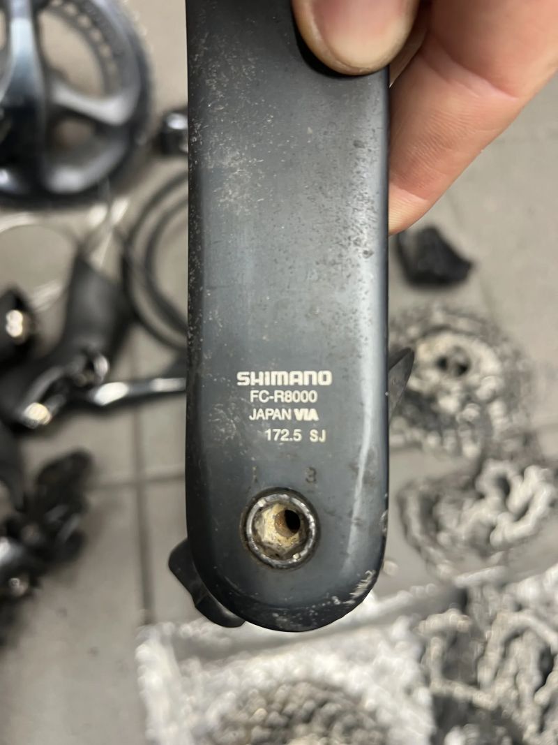 Sada Shimano Ultegra 2x11 hydra brzdy mechanicke razeni