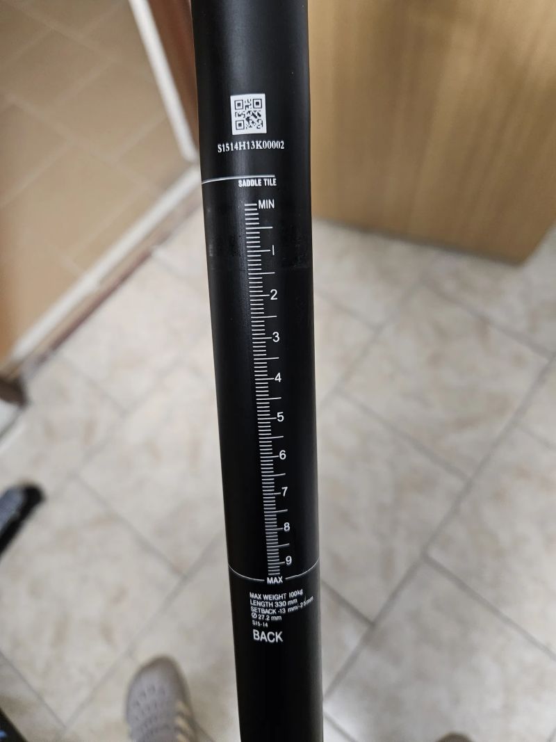 Canyon S15 VCLS 2.0 27.2mm CF Seatpost