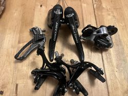 Sada Campagnolo Record 2x10s, 100% funkční 