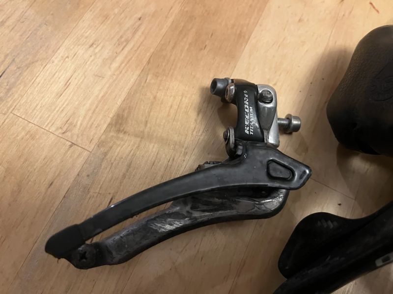 Sada Campagnolo Record 2x10s, 100% funkční 