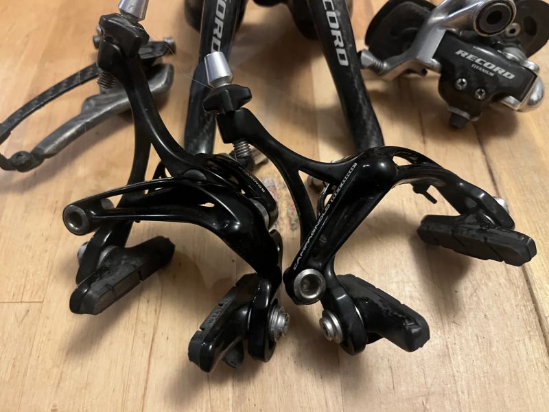 Sada Campagnolo Record 2x10s, 100% funkční 