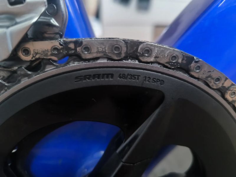 SRAM Rival wattmetr 172.5mm 48-35 zubů - nová baterie 