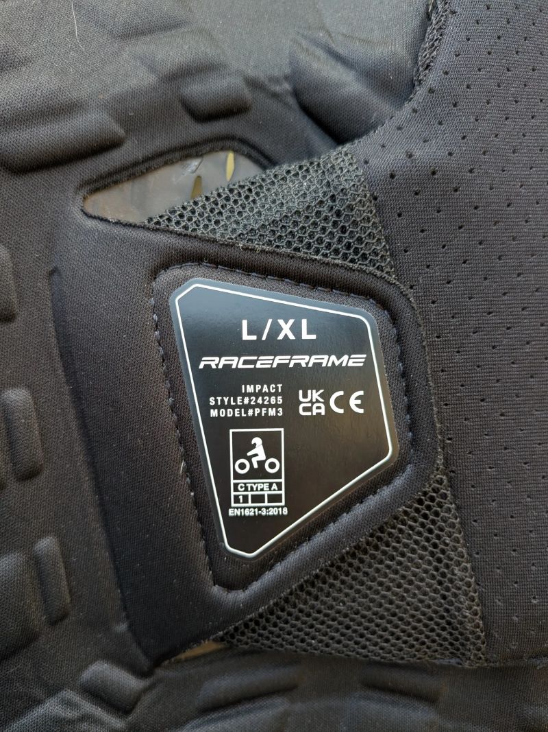 chránič hrudi a zad Fox Raceframe Impact L/XL