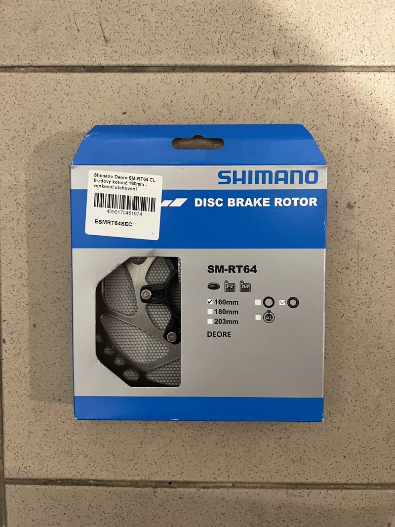 Kotouč Shimano 160mm