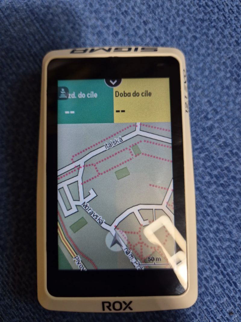 Sigma ROX 12.1 EVO BASIC bílá