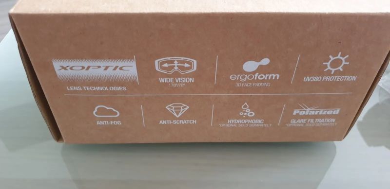 iXS brýle na freeride Trigger + roll-off