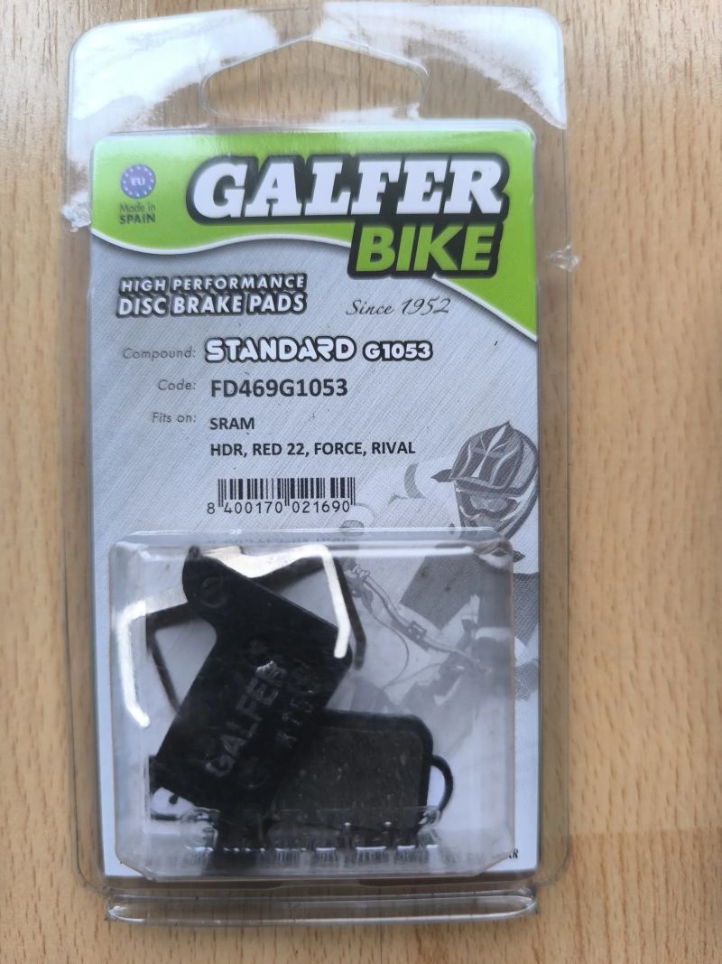 Desticky sram force, rival 5 paru