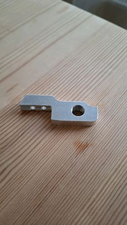 Patka přehazovačky XC135 k rámu RB, Race bike 