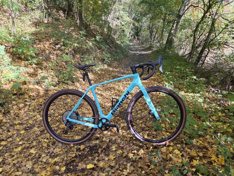 Bianchi Arcadex comp 1x12, vel. M, doklad