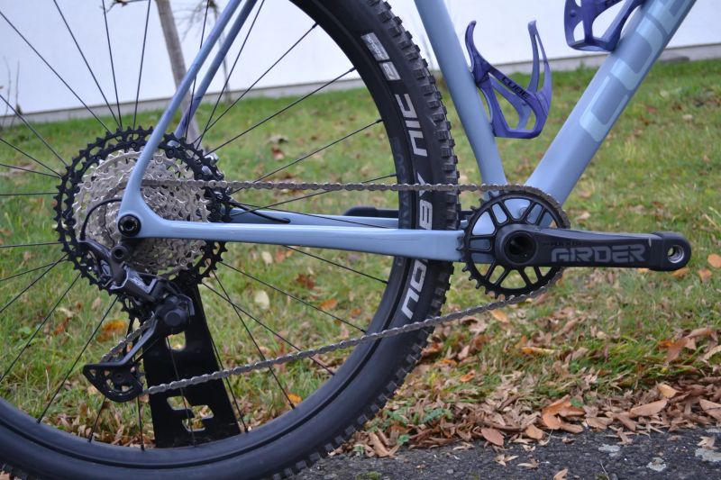 Cube Reaction C:62 Race pigeonblue´n´art (XL) Stav nového kola