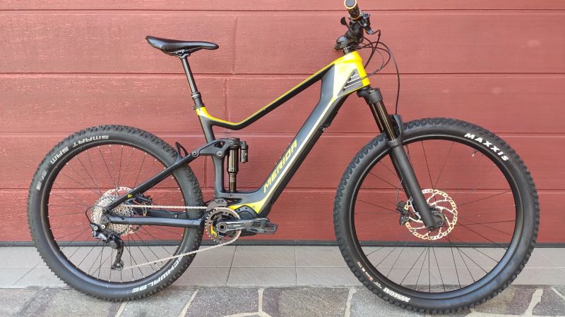 Celoodpružené karbonové elektrokolo Merida E-One Forty 5000 - M