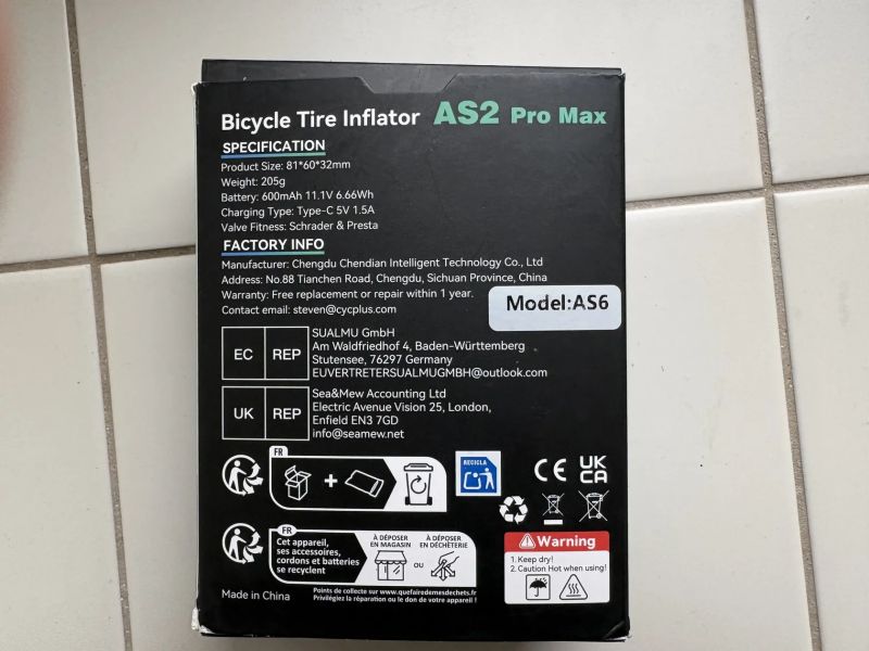 Cycplus AS2 Pro Max