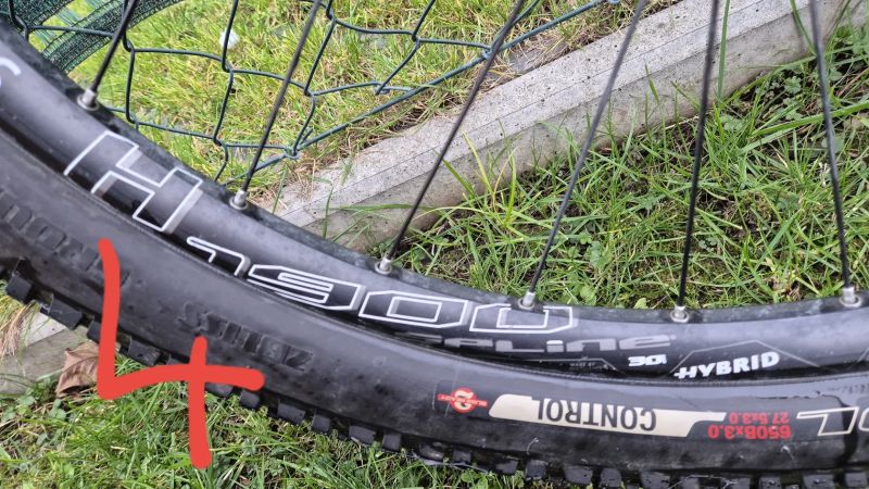 Zapletená kola 27,5 650B 2x přední+2x zadní