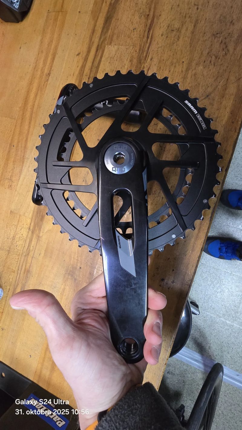 Predam Sram Rival E1 kľuky 170mm ,prevodnik 48-35