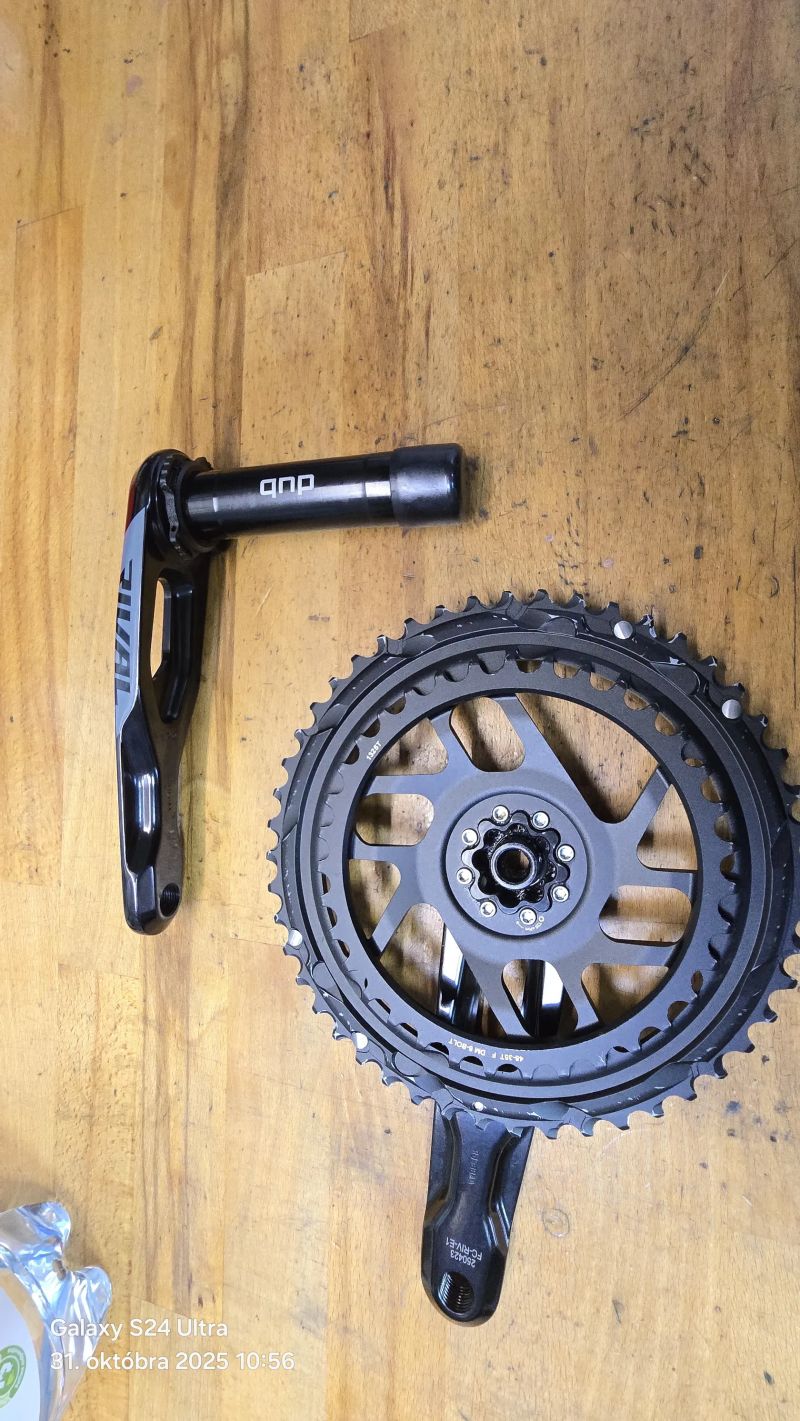 Predam Sram Rival E1 kľuky 170mm ,prevodnik 48-35