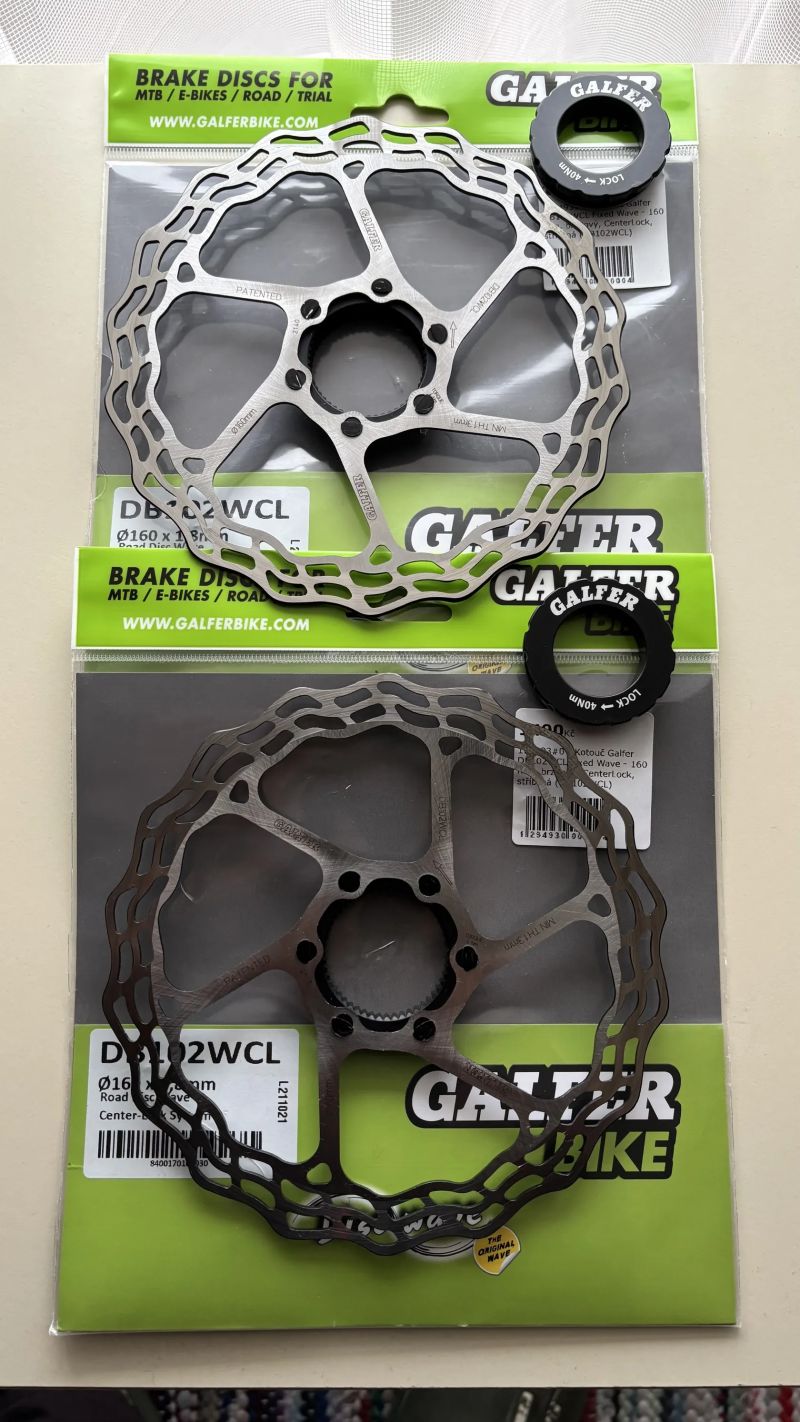 Galfer Fixed Wave road centerlock 160mm