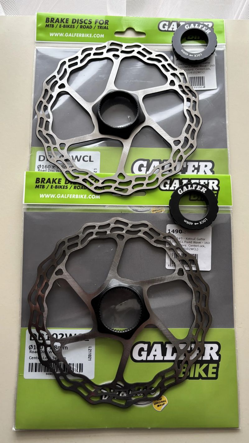 Galfer Fixed Wave road centerlock 160mm