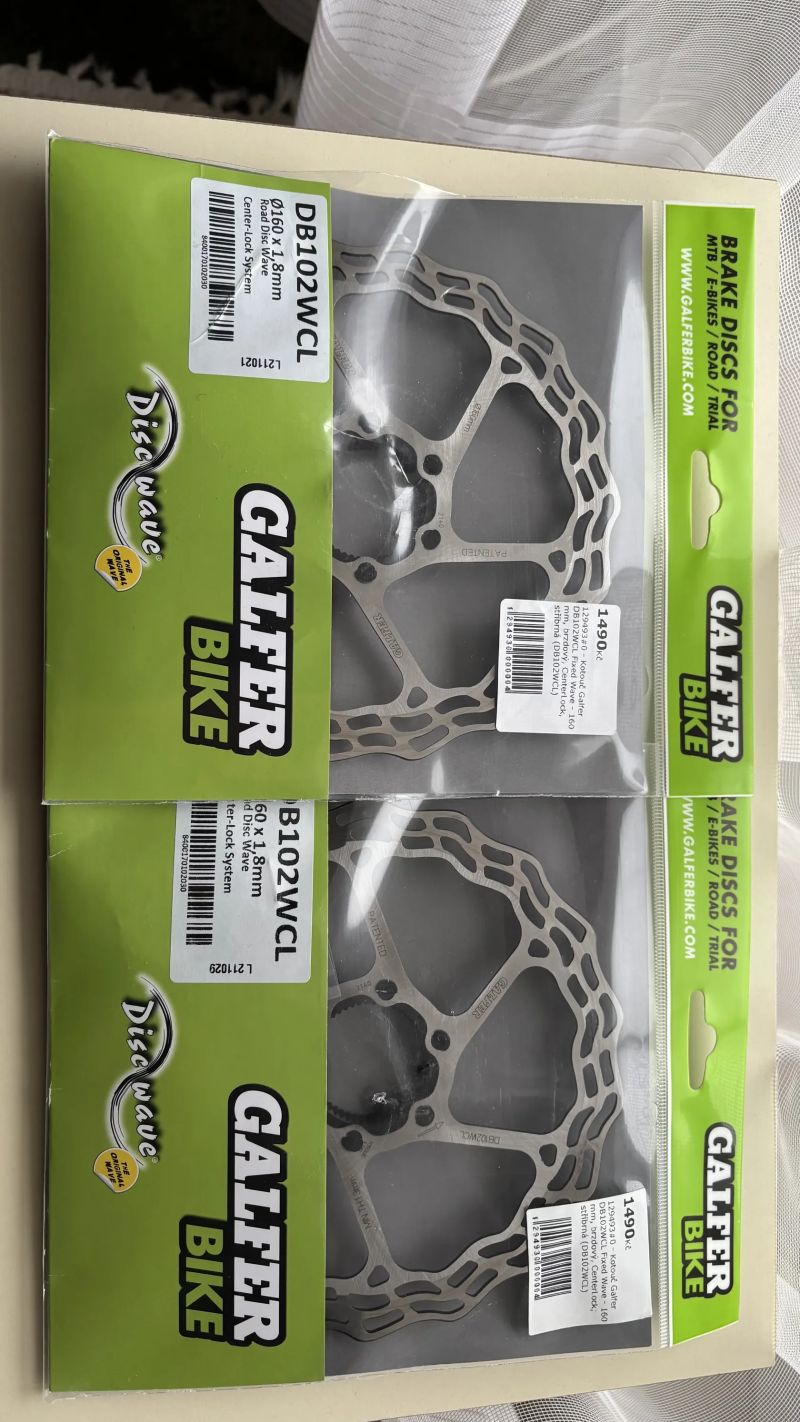 Galfer Fixed Wave road centerlock 160mm