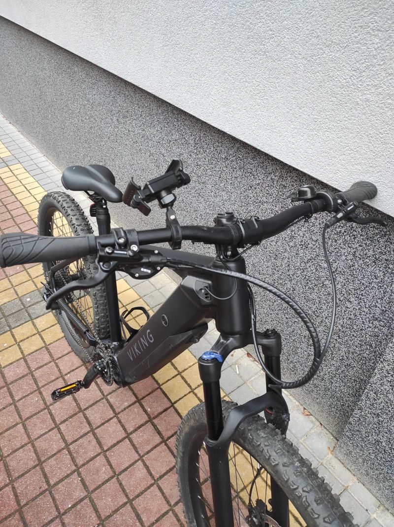 Horské elektrokolo VIKING MTB Pro Black - M/20" MTB