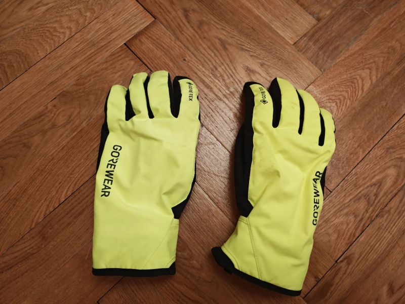 Gore zateplené rukavice termo full fingers gloves