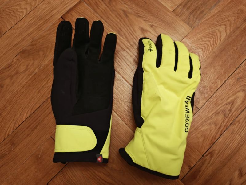 Gore zateplené rukavice termo full fingers gloves