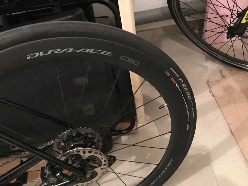 Shimano karbonová kola Durace C50