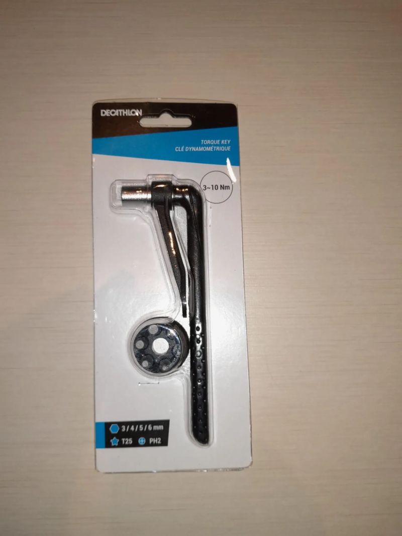 Momentový klíč Decathlon 3-10 Nm